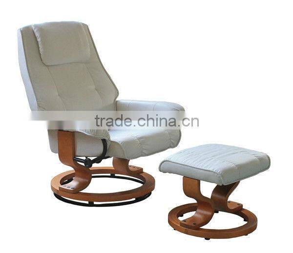2016 hot sales comfortable genuine leather recliner chair / relax chair / living room furniturre
