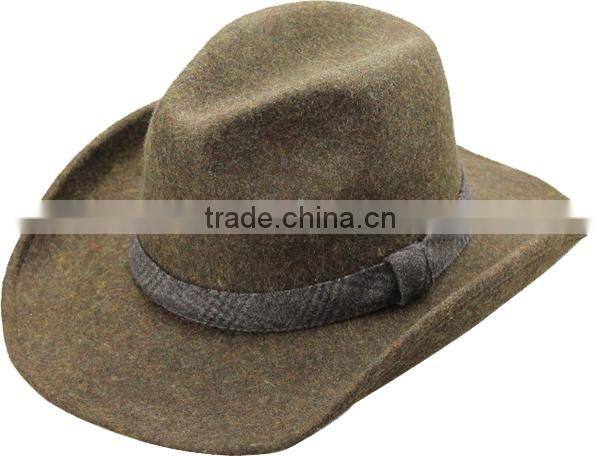 2016 Fashion Mix Color Fedora Wool Felt Hat