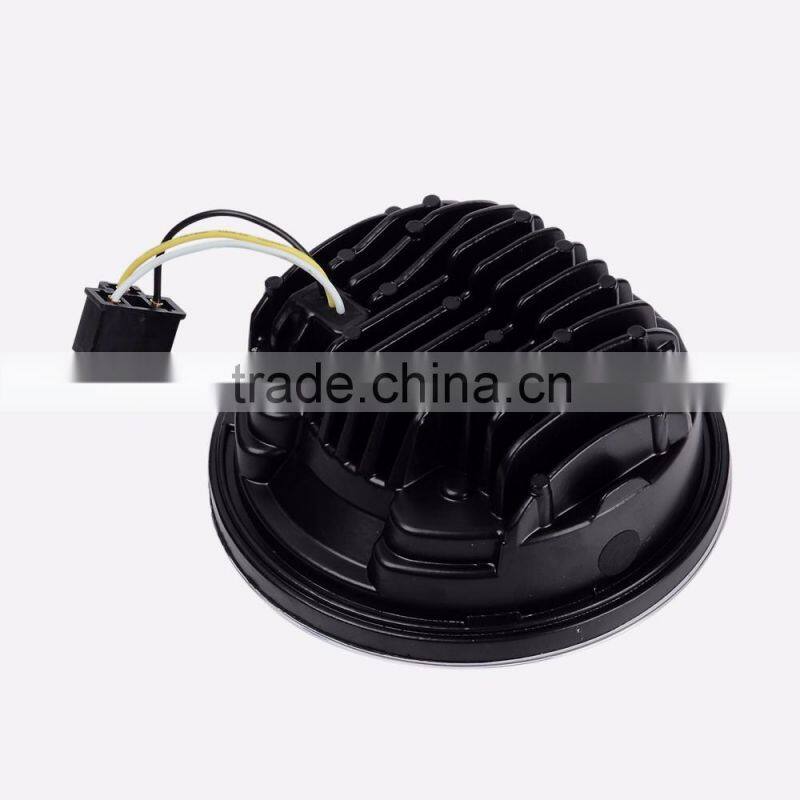 24v led lights 5.75" Motorcycle Parts Led Projector Daymaker LED H Beam Headlight For Harley Aluminum Lamp For Harley Dyne Sport