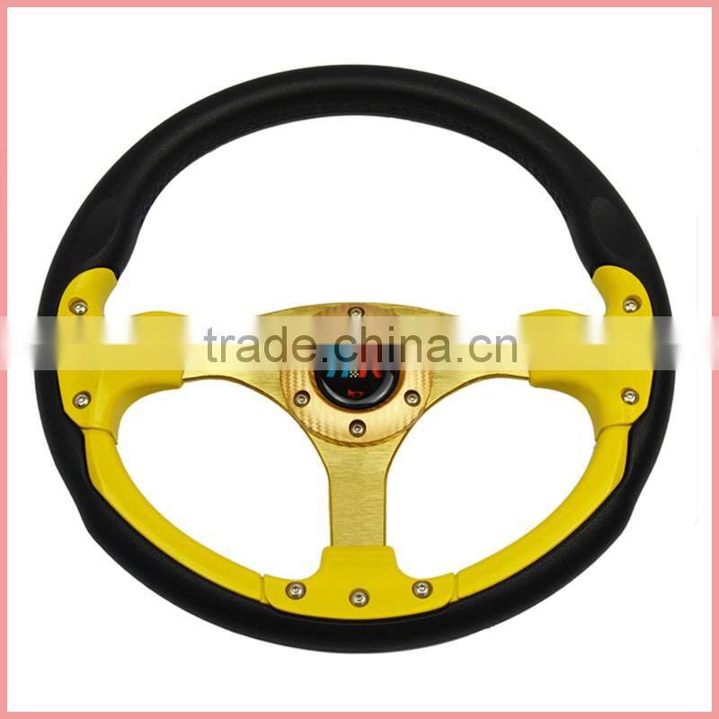 2015 fashion colorful racing car wheel game car steering wheel universal