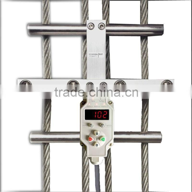 6-16mm elevator wire rope 2 relay 3000kg 24v dc load limiter controller sensor