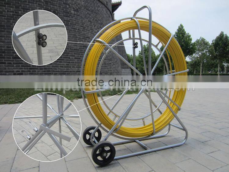 Used to pull or push taps cables or sondes through ducts ables