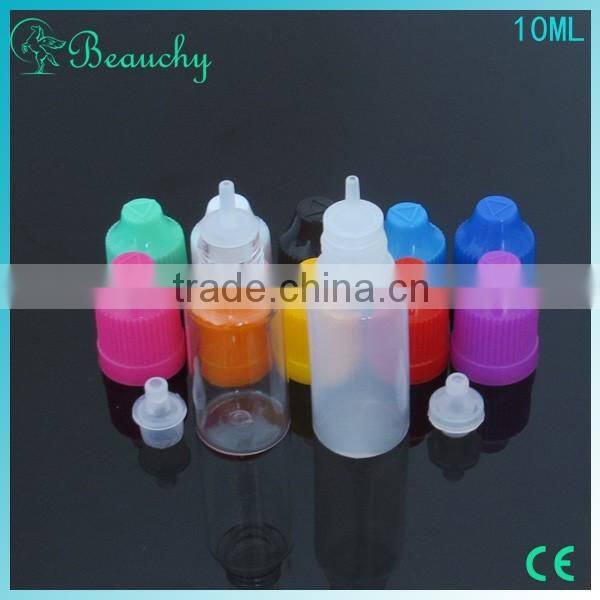 BEAUCHY 2015 NEW 10 ml plastic bottle 10ml dropper bottles for 10ml e juice