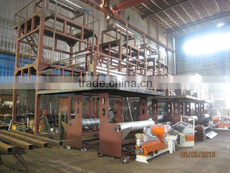 UTO Brand Hot Sale Double Two Layers Co-extrusion blown film extruder machinerys price