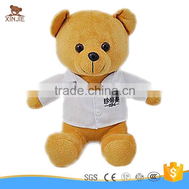 cheap plush doctor bear toy new design stuffed bear toy with doctor coat