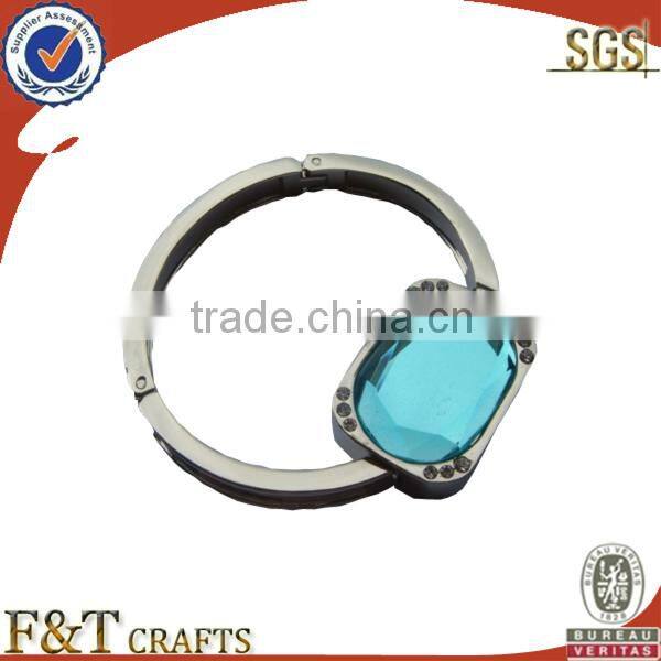 new design make up bag hanger with stones