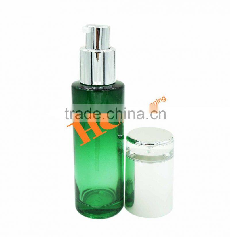 100ml Cylinder Lotion Bottle Cream Jar Serum Bottle