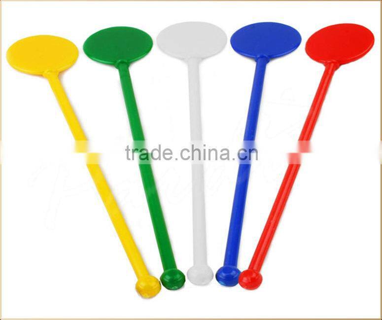 Wholesale high quality stirrer custom plastic swizzle sticks
