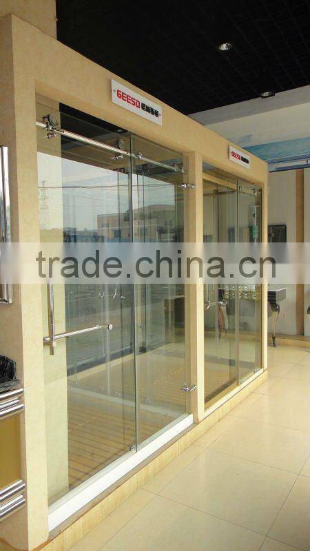 china manufacturer support bar glass shower enclosure door D31