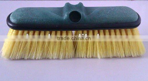 plastic water flow car wash brush