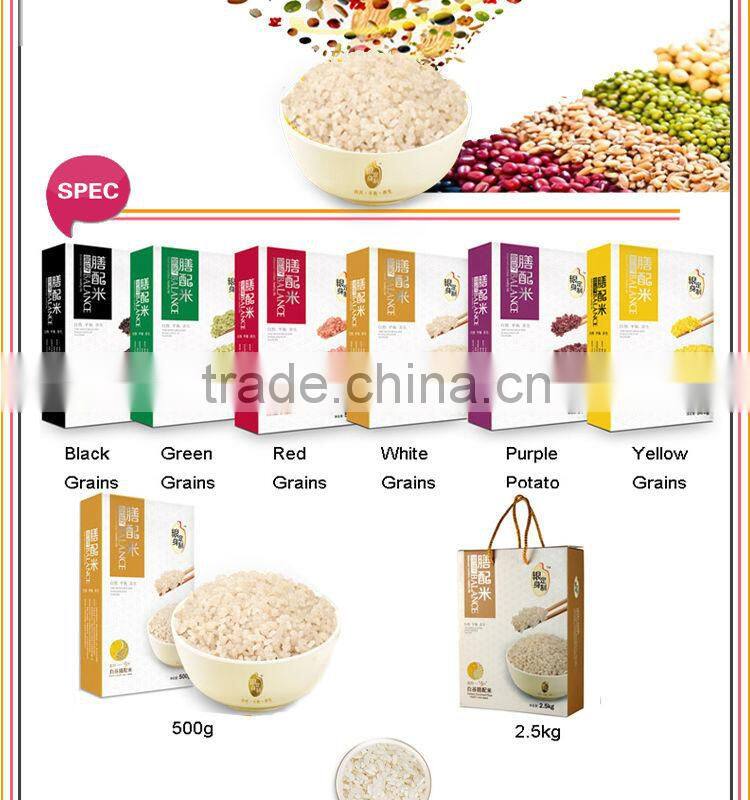 Health Food Chinese Sweet Rice, Non-GMO Nutritional Long Grain White Rice