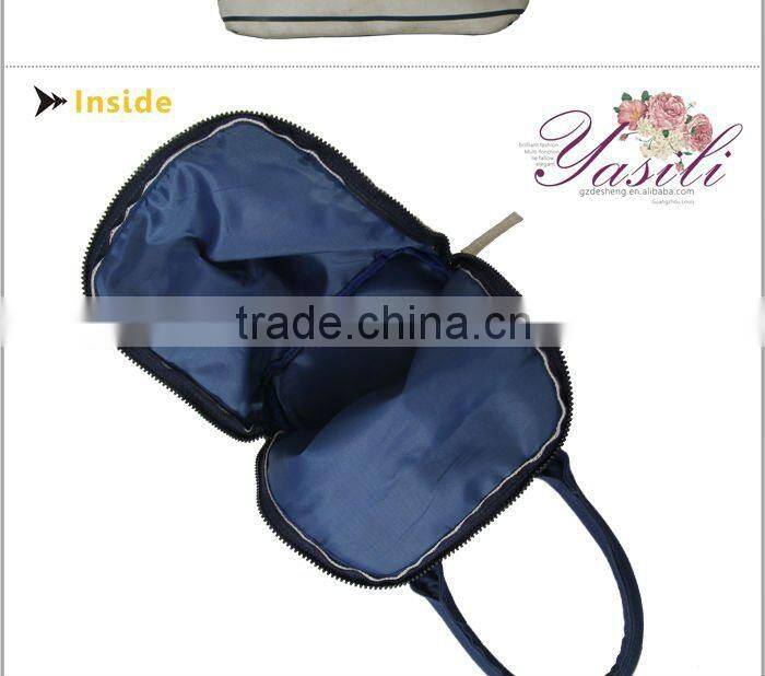 2013 best sell striped canvas handbag