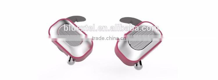 2016 New Updated sports style true wireless stereo bluetooth earphones true wireless without any wire and stereo music playing