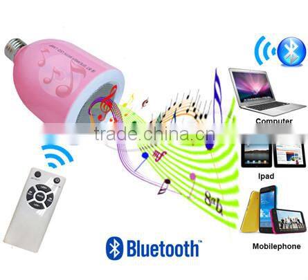 Bluetooth Speaker led lamp can controlled by your mobile