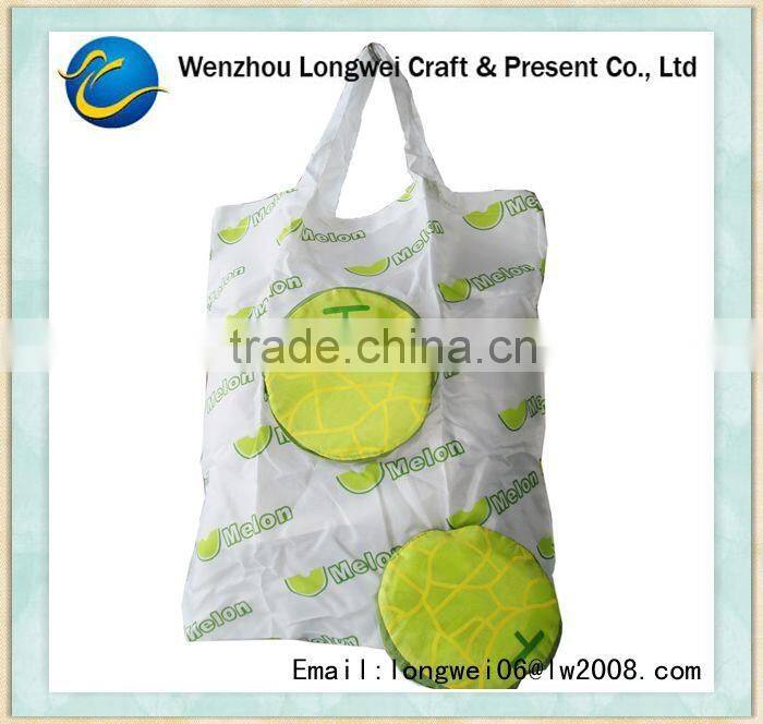 customized recyclable folding shopping bag with wheels