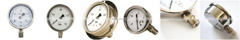 different pressure gauge types for sale china made with best price