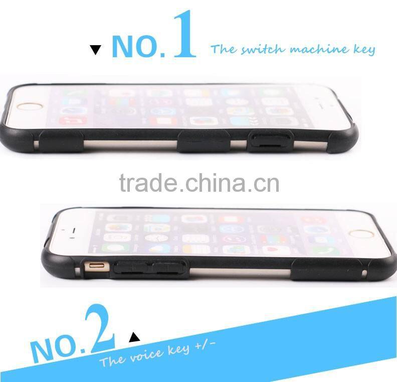 Wholesale sublimation clear pc phone back cover for iphone 6