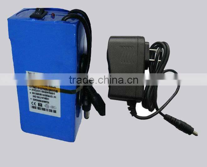 Led strip battery pack 12v 10ah for LED light/panel&Camera/IP Camera
