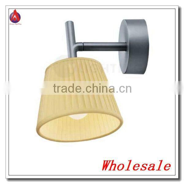 most popular white wood wall lamp in Amercia and Europe