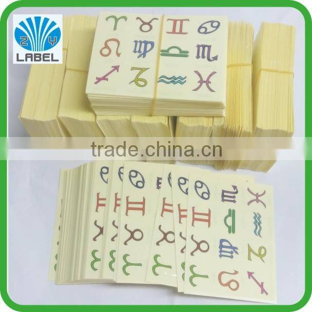 promotional PET adhesive stickers