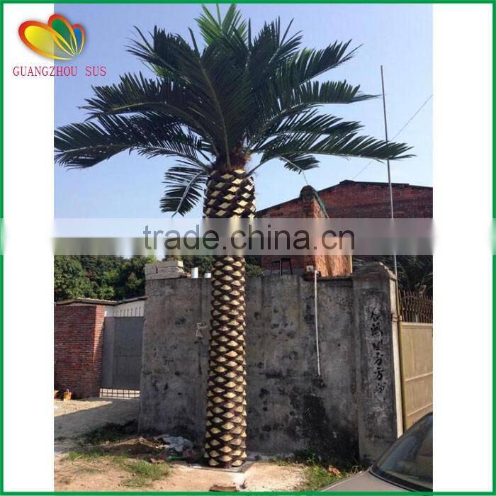 high quality artificial palm leaf with UV resistant outdoor decor
