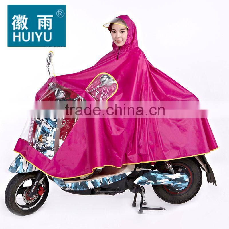 100% polyester or oxford single raincoat poncho military outdoor workplace bicycle motorcycle poncho
