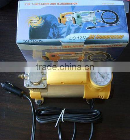 DC 280PSI 3 in 1 car air compressor