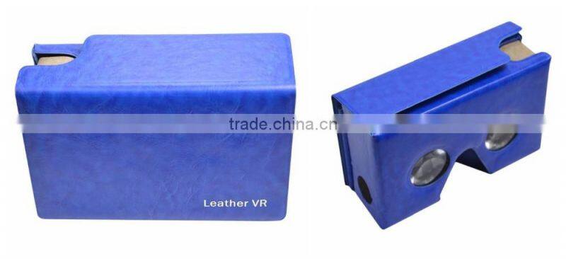 2016hot selling high quality vr 46 acrylic google cardboard biconvex lens virtual reality gear