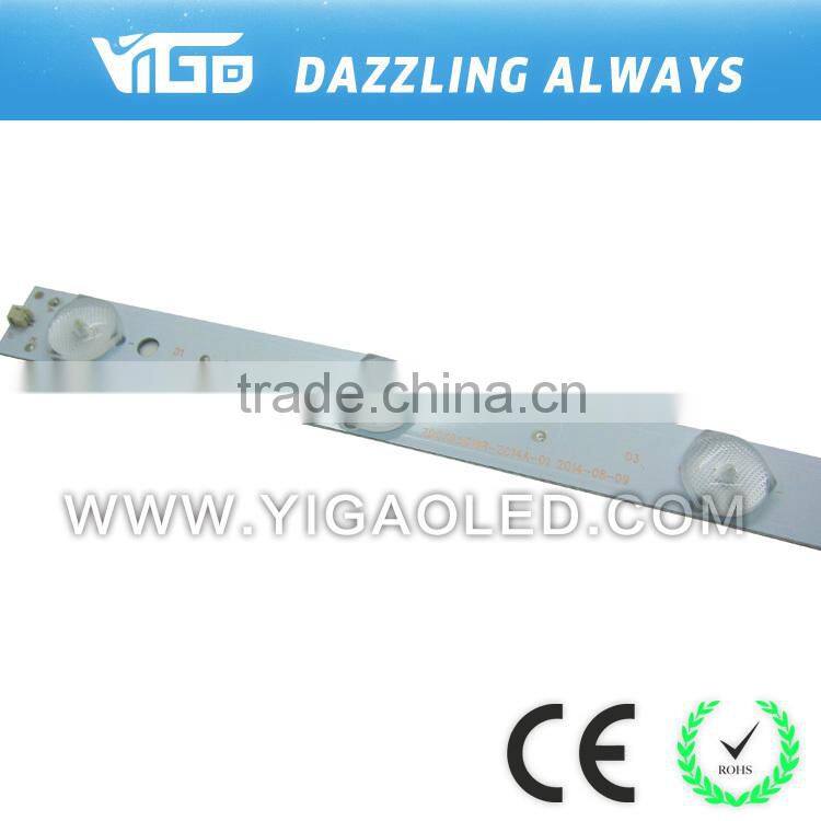 24v4.8w 160 angle led light bar with lens for thin light box