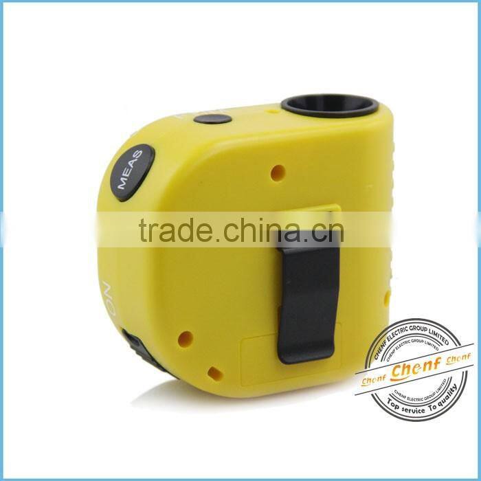 OEM Digital portable Ultrasonic Range finder with laser pointer 18M