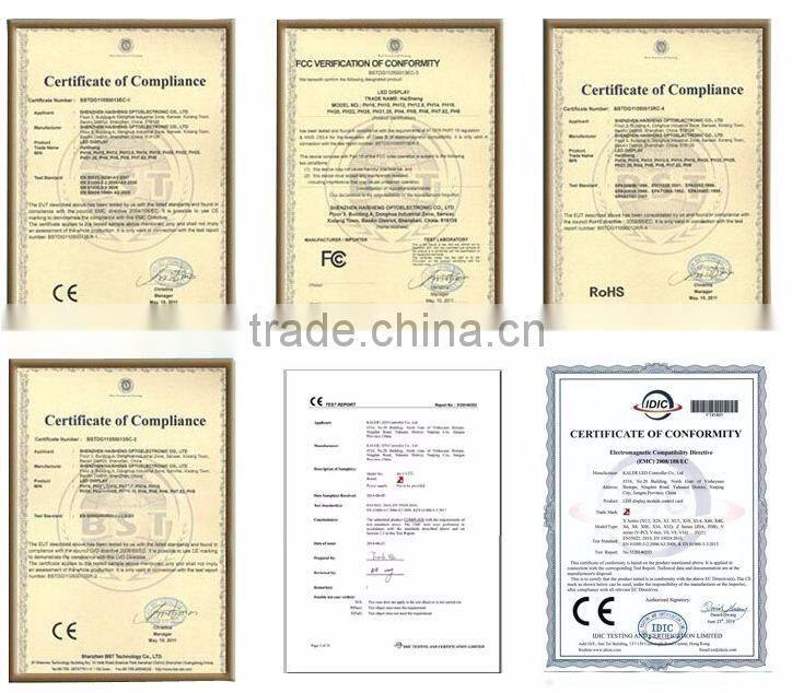 Indoor outdoor single dual full color led double side display billboard