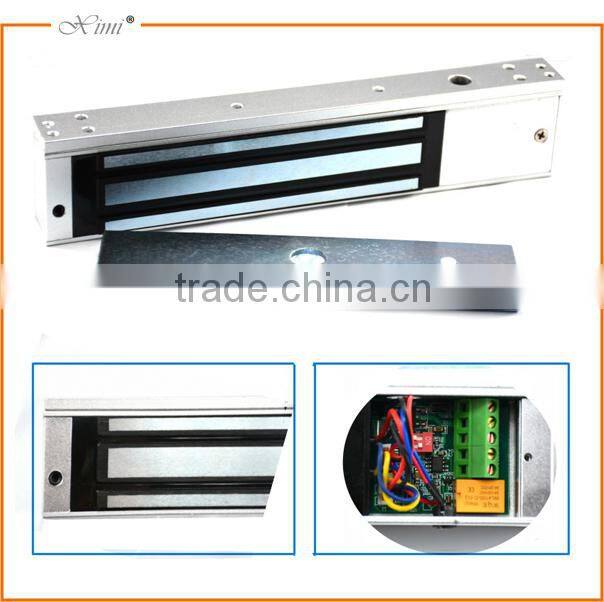 Good quality electric magnetic lock em lock glass door lock 180KG/350LBS holding force with signal, led light