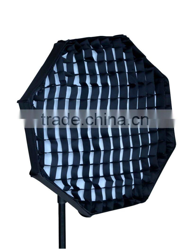 2015 new CONONMK versatile 55CM octagon multifunctional softbox with honeycomb grid for flash