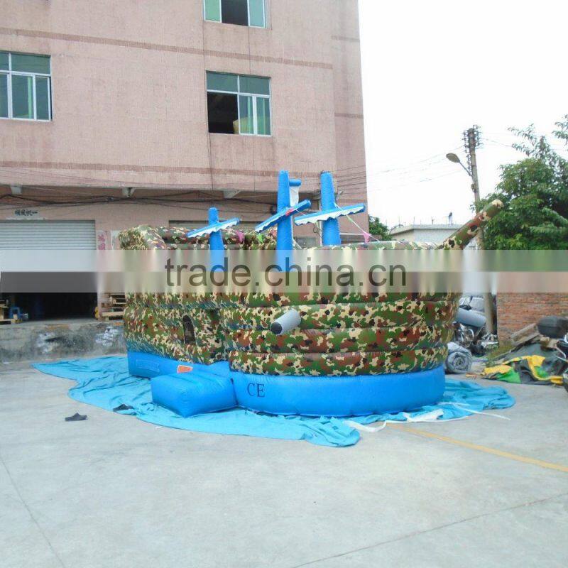 2016 hot inflatable castle slide combo