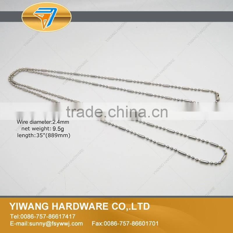 High Quality Electroplating Iron Ball Chain