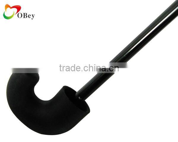 190T Pongee 3 fold umbrella