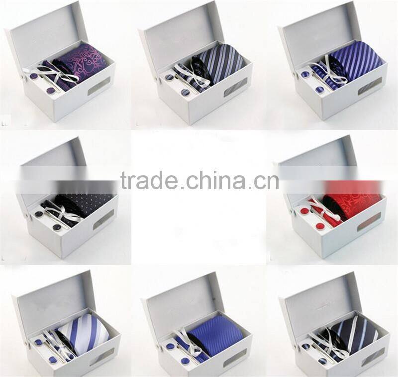 High-end Ties Suits Business Wedding Fashion Men's Ties Set