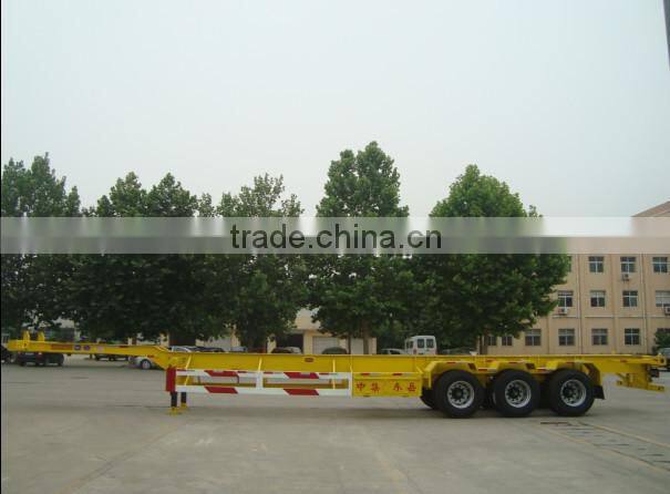 CIMC Chassis Truck Trailer,Container Chassis Truck Trailer, 3 Axles 40ft Chassis Truck Trailer