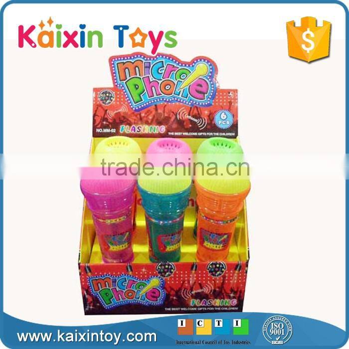 New microphone kids light up toys with light EN71