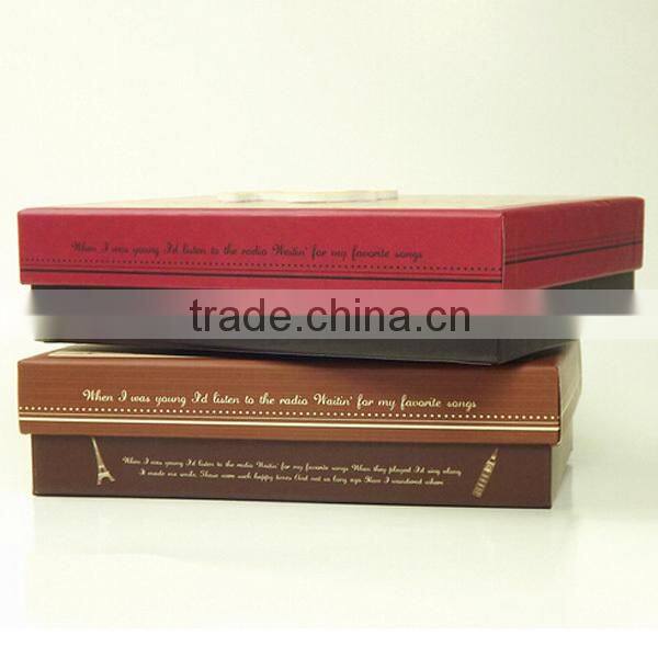 Embossed Paris Tower 3pcs Set Gift Box