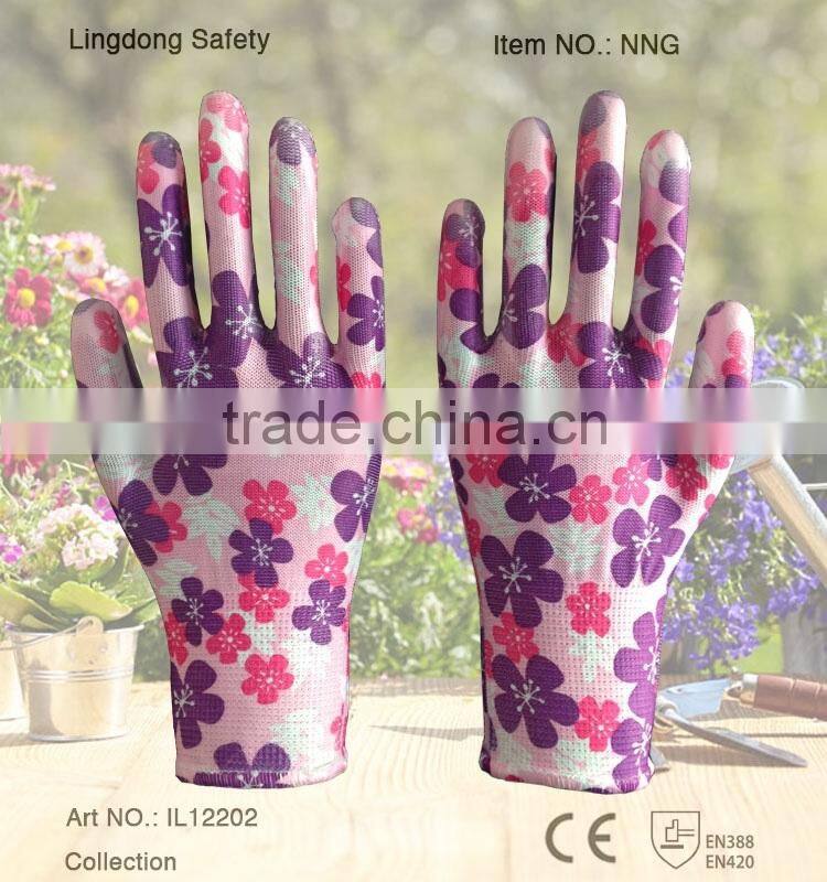 Black PU Coated Working Gloves