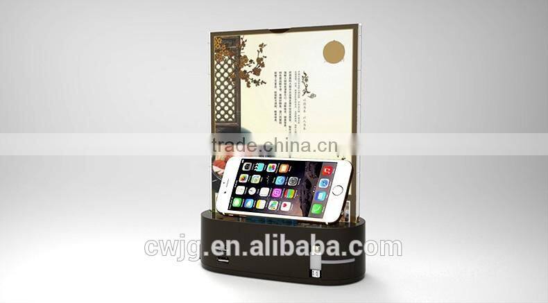 High capacity long lasting restaurant table mobile phone charger, coffee shop Tea Shop power bank