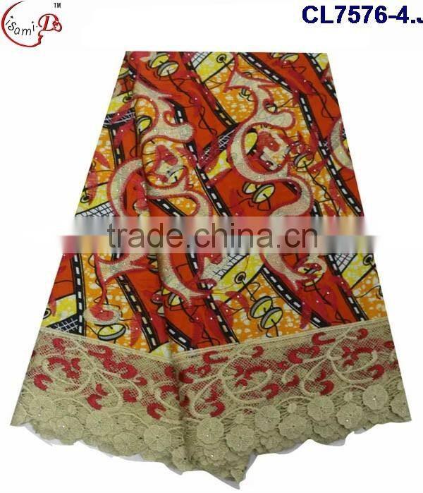 CL7576 2016 Chowleedee top fashion high quality hot selling new arrival wax lace