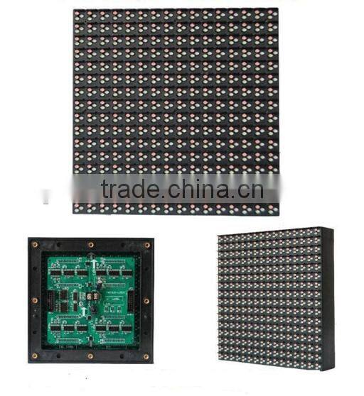 stock p10 dip full color outdoor roof led display