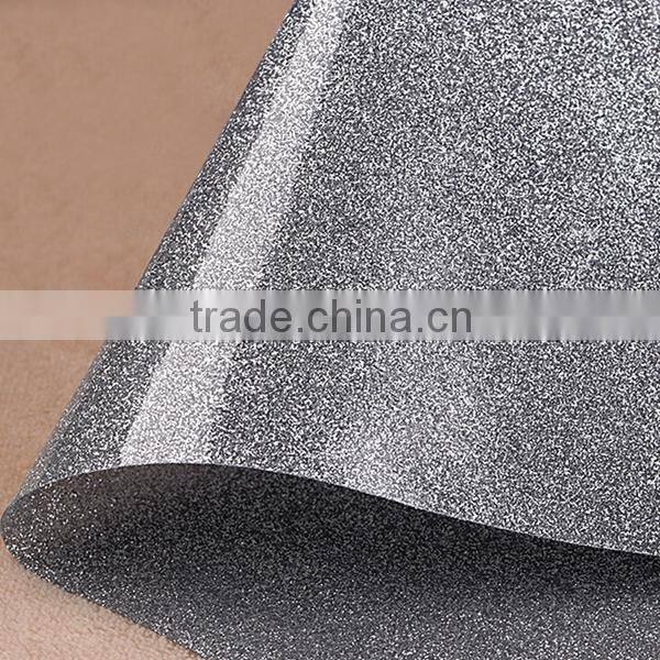 Shining chucky glitter material for handbag and fashion shoes upper usage