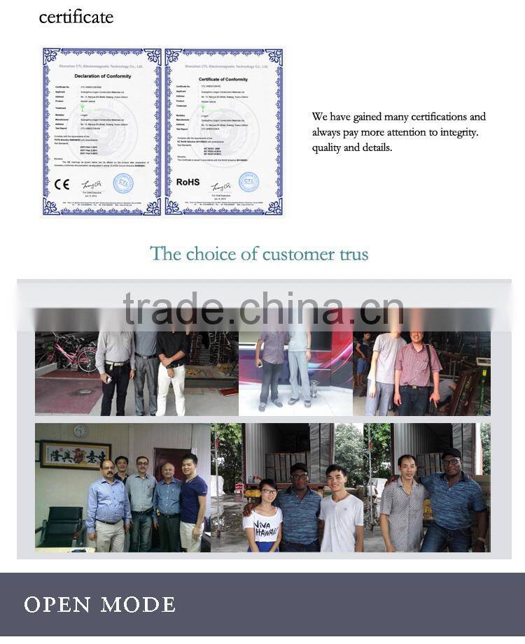 decorative aluminum screen fixed glass window curtain wall