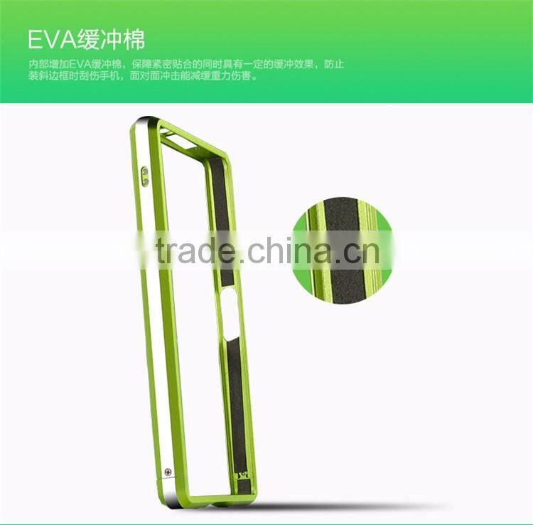 Ultrathin Aviation Screw Frame Cover Metal Aluminum Bumper for Sony Xperia Z5 Z5 Compact Back Case