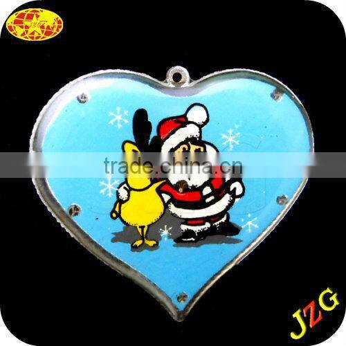 2014 new promotion product Flashing Heart Pin For Valentine's Day