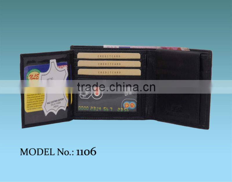 smart and sturdy leather wallet for men
