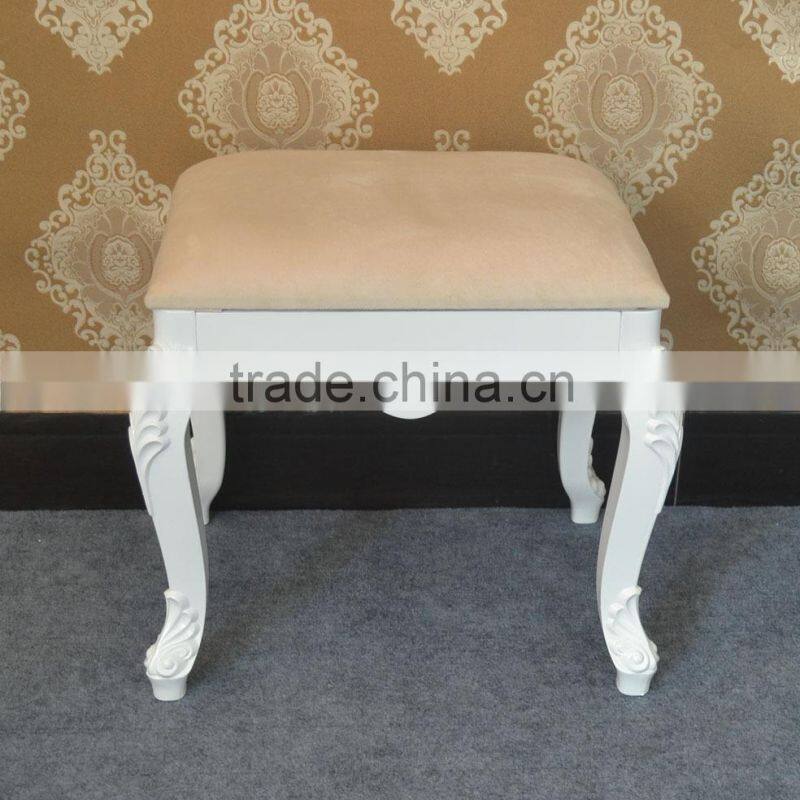 Soft Wooden MDF Stool for Dressing Stool